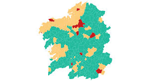 Tras el registro este martes de 5.215 casos activos, 357 nuevos contagios en 24 horas y una media de 47 pacientes. Asi Es El Nuevo Mapa De Movilidad En Galicia Descubre A Que Concellos Puedes Ir Metropolitano