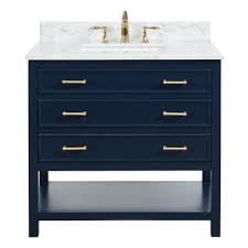 Posted on november 25, 2019 by posted in vanities. Blue Bathroom Vanities Bath The Home Depot