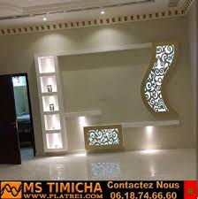 Decoration Platre Tv Design 2019 Decoration Platre Deco Meuble Tv Decoration Placoplatre
