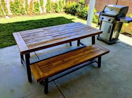 We were soon to be moving into from our rental home into our permanent home in our new neighborhood and. 11 Beautiful Garden Picnic Bench Ideas For Your Backyard