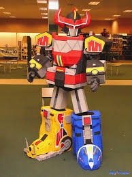Amazing Power Rangers Megazord Costume Power Rangers Cosplay Power Ranger Birthday Power Rangers