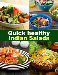 Quick Healthy Salads Indian Veg Quick Healthy Salads In 2020 Veg Salad Recipes Easy Healthy Salad Quick Healthy