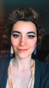 Rain Drops Handmade Polymer Clay Earrings Statement Earrings With  Nickel-free Silver Brass Stud Wearable Art Jewelry