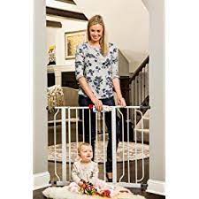 Expands 29 39 Inches Wide And Stand 31 Inches Tall Best Baby Gates Extra Wide Baby Gate Baby Safety Gate