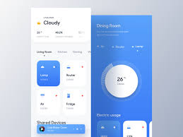 Smart Home App Design Mobile App Design Smart Home