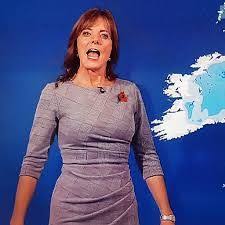 What made weather forecaster louise lear have a fit of the giggles during a live bbc news broadcast? Louise Lear