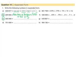 Number worksheets number games expanded form. 6 Digit Numbers Expanded Form Youtube