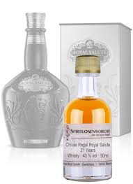 Chivas regal 21 year royal salute, scotland. Chivas Regal Royal Salute 21 Jahre Whisky Tasting Mini Kaufen Spirituosenworld De Online Shop Fur Spirituosen Und Barzubehor