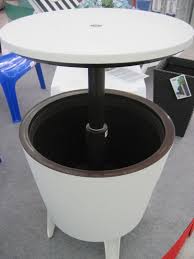 Details About Cool Bar For Outdoor Patio Cool Ice Cooler Bar Table Blue Or Brown Or Red Ice Cooler Outdoor Patio Bar Cool Bars