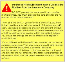 If you use this for something that is supposed to be a recurring charge, it can and will go through. Payment Processing The Insurance Company Sent Me A Credit Card Number How Do I Process It