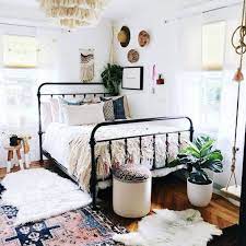 The key to decorative accents in a boho room is to mix and match. 51 Boho Chic Eclectic Small Bedroom Ideas Eclectic Decor Bedroom Eclectic Bedroom Home Decor Bedroom