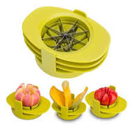 Utensilio Cocina Cortador Manzanas Acero Inoxidable - Descorazonador Y  Partidor Frutas Acero 304 Cocina