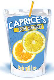 Juice Pouch Label Party Favor Photoshop Template And Mock Up Party Favors Publisher Templates Templates