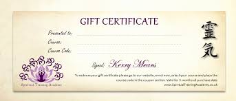 25 Samples Of Gift Certificate Business Template Example