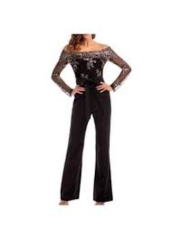 Hosenanzug fur damen elegant und festlich online bestellen madeleine mode. Ansenesna Hosenanzug Damen Hochzeit Festlich Lang Weites Bein Schulterfrei Elegant Jumpsuit Frauen Mit Gurtel Knopfe Schicke Schwarz Overall Jetzt Unschlagbar Gunstig Shopping24 De