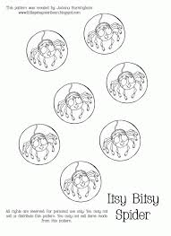 Familiarize your child with some simple sight words and rhymes with this coloring page of the itsy bitsy spider. Itsy Bitsy Spider Coloring Page Coloring Home
