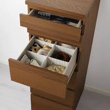 Malm Kommode Mit 6 Schubladen Braun Las Eschenfurnier Spiegelglas 40x123 Cm Ikea Deutschland Spiegelglas Malm Kommode Haus Zubehor
