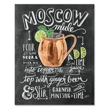 Moscow Mule Cocktail Recipe Print Canvas From Lily Val Saved To Guest Room Moscow Mule Recipe Moscow Mule Cocktail Lily And Val