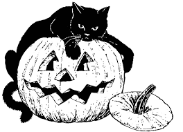 Keep your kids busy doing something fun and creative by printing out free coloring pages. Coloring Page Black Cat On Pumpkin Free Printable Coloring Pages Img 16101