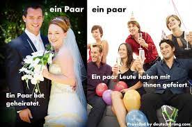 Ein Paar Vs Ein Paar German Learning Teaching French Learn German