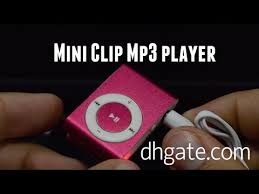 Mini Clip Mp3 Player From Dhgate Com Youtube