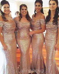 Off The Shoulder Sequin Mermaid Bridesmaid Dresses In 2020 Long Bridesmaid Dresses Mermaid Bridesmaid Dresses Sequin Bridesmaid