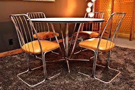 Reserved Retro Chrome Mid Century Daystrom Dining Set Etsy Dining Set Mid Century Chrome