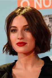 For mature asian women with an edge, sharpen your bob hairstyle with a shaved undercut. Really Adorable French Style Short Haircuts