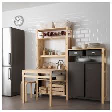 Ivar Storage Unit With Foldable Table Pine Ikea Foldable Table Ikea Ivar Ikea