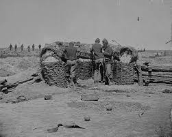 100-Year-Old Civil War Photo Found- Experts Turn Pale When They Zoom In! Civil  War soldiers pose for a photo in 1864 near Petersburg, Virginia, standing  around a canvas tent adorned with pine