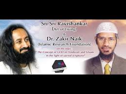 Sri Sri Ravi Shankar Vs Dr Zakir Naik Why Muslim Killing The Cow Cattle In Religion And Mythology Youtube