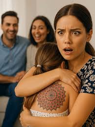 When I saw strange red markings