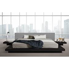 Carter Upholstered Platform Bed Modern Platform Bed Upholstered Platform Bed Platform Bed