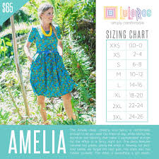 check out this size chart for lularoe amelia if you need