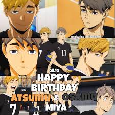 happy birthday to the Miya twins 🎉🎉
