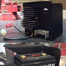 Custom Battery Box Electronics Tray For The Honda Cx500 Suzuki Cafe Racer Cb Cafe Racer Cafe Racer Style
