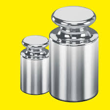What kind of containers are made of stainless steel? Metrological Weights And Weight Sets Sartorius