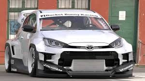 2 (black flowers) auto stens music hicsador. Toyota Gr Yaris With Rocket Bunny Kit Is A Ludicrously Wide Hot Hatch