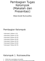 And this concludes its free preview. Pembagian Tugas Kelompok