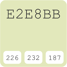 Sampai disini informasi tentang perbedaan warna beige dan khaki yang dapat anda simak di kesempatan ini. Crown Paint Soft Lime E2e8bb Hex Kode Warna Skema Dan Cat
