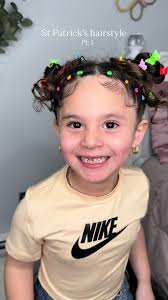 Hair for St Patricks Day Rainbow