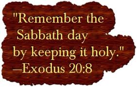 Image result for keep the sabbath holy