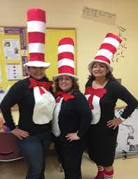 Cat In The Hat Outfits Character Costumes Diy Dr Seuss Character Costumes Character Costumes