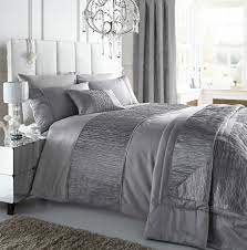 50 Beautiful Silk Bed Sheet Color Ideas For Comfortable Sleep Freshouz Com Silver Bedroom Blue Bedroom Decor Modern Bed Set
