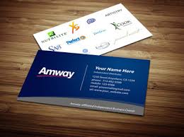 Maybe you would like to learn more about one of these? Amway Business Cards On Behance