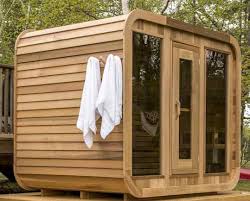 Custom designed and built outdoor sauna garden Outdoor Saunas Cabin Barrel Sauna Kits Canada Usa