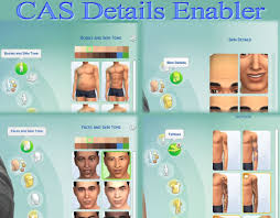 More cas presets adds 100+ new body and face presets for you to choose from! Mod The Sims Incompatible Cas Details Enabler