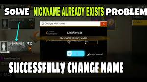 Lista nickfinder free fire já pre programado para uso, se quiser. How To Solve Nickname Already Exists Problem Free Fire Nickname Already Exists Problem By Bantai