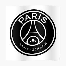 24, rue commandant guilbaud 75 016 paris. Poster Psg Logo Redbubble