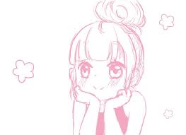 Waiting Happily Cute Cute Drawings Drawings Anime